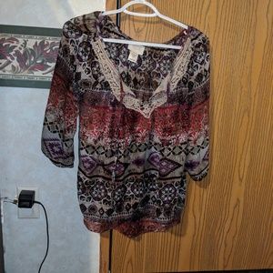 Shyanne loose fit blouse